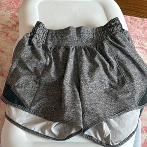 Gray Women's Athletic Shorts lululemmon